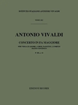 Antonio Vivaldi | Concerto Per Strumenti Diversi E B.C Rv 97 | Partitur