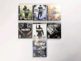 LOT of PS3 Call of Duty Games (2007-2013) PlayStation 3 Bundle All CIB Tested