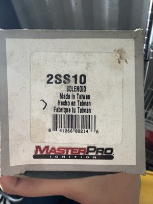 MASTERPRO  IGNITION STARTER SOLENOID 2SS4