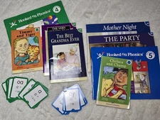 Hooked On Phonics Learn To Read Level 4 And 5, Not A Complete Set VTG