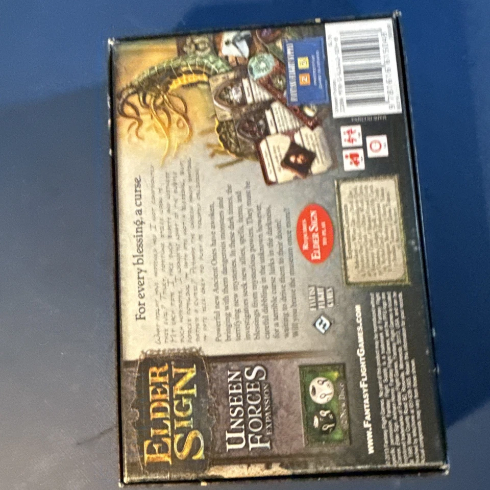 Elder Sign: Unseen Forces Expansion - Arkham Horror Files - Fantasy Flight Games Foto 3 de 4