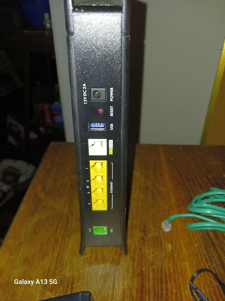 CenturyLink C3000Z Zyxel Wireless WiFi Modem Router - Image 2 of 3