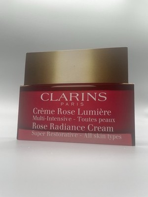 Clarins Rose Radiance Super Restorative - Hibiscus Sabdariffa - 0.06 oz NWOB