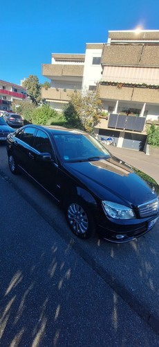 Mercedes Benz C200 CGI Limousine Schwarz Typ 204 Jahrgang 2010 NEUER PREIS!!