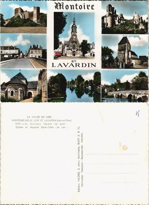 .Frankreich LA VALLEE DU LOIR MONTOIRE-SUR-LE   LAVARDIN (Loir-et-Cher) 1960
