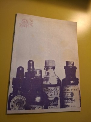 Grateful Dead Book of the Dead Original Tour Programm 1972 UK Europe Rar Top