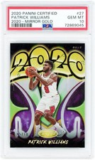 Patrick Williams Chicago Bulls 2020-21 Panini Certified 2020 Mirror
