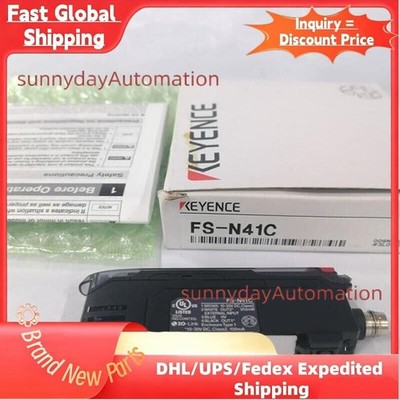 1PC Keyence FS-N41C Fiber Sensor Amplifer FSN41C Fast Ship