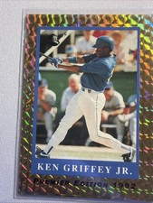 1992 Ken Griffey Jr Playball Premier Edition Gold Foil Mariners MLB Card