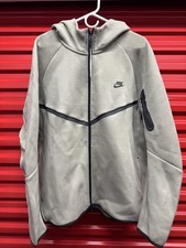 Men  s XXL - Nike Tech Fleece Windrunner Hoodie Green Full Zip Pocket HV0949-320