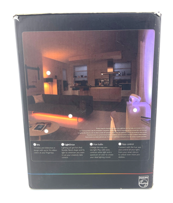 Philips Hue Iris Table Lamp Clear White w/ Box 71999 ZigBee Light