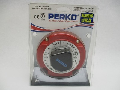 8503DP Perko SURFACE MOUNT ALTERNATOR FIELD DISCONNECT PROTECTION SWITCH