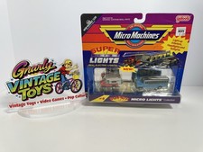 1990 Galoob Micro Machines Super Micro Lights 4 Camper School Bus Sealed New