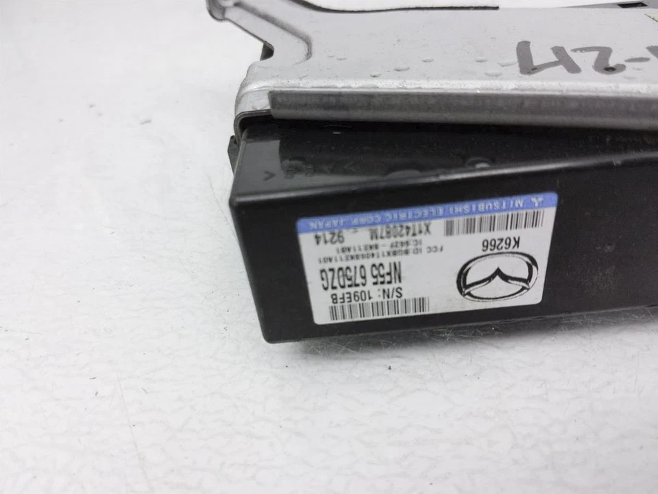 Модуль управления бесключевым входом Mazda Mx-5 2006-2015 Miata Nf55-67-5Dzg - Изображение 3 из 4