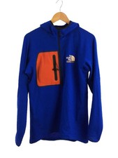 GUCCI 22SS Half Zip Jacket S Polyester Blue 663909 Brushed Back