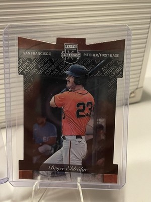 2023 Panini Elite Extra Edition - Bryce Eldridge #152 Aspirations Die-Cut /77