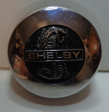 An Original Shelby Wheel Cap Black Center With Snake Chrome An Original Shelby Wheel Cap Black Center With Snake Chrome