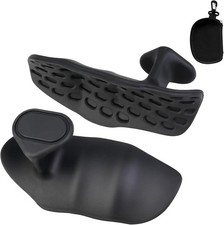 Anti-Slip Gym Grips 1 Pair Silicone Rubber Workout Gloves For Women And Men
