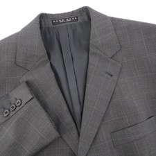 Hugo Boss Einstein/Beta Windowpane Check Blazer Grey Mens 44R