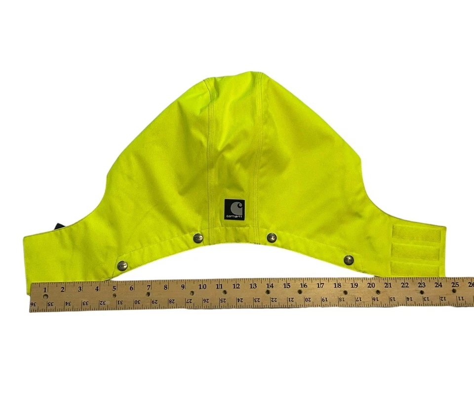 Carhartt Detachable Snap-On Outerwear Hood A272 BLM Hi  Vis New W Tags Med Reg - Image 4 of 4