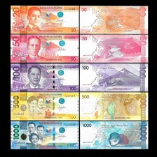 * PHILIPPINES 20 50 100 500 1000 piso 2020 - 2022 ** UNC/ aUNC **