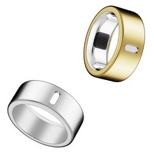 Cover Compatible for Oura Ring Gen 4/Gen 3 Size 8, Silver Gold