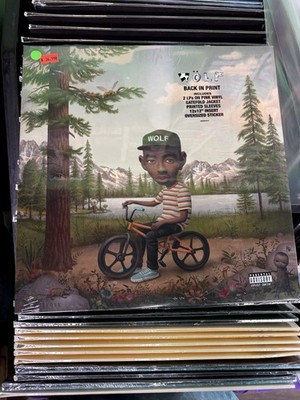 Tyler the Creator Wolf 2LP Pink Vinyl Sealed Gatefold Printed Sleeves Sticker