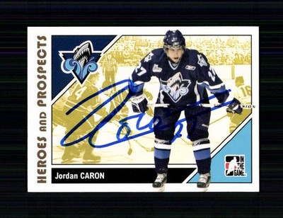 Jordan Caron NHL USA Traiding Card Original Signiert + A 250435