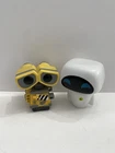 Funko Pop! Disney Pixar Lot WALL-E #XX EVE #44 Vaulted Vinyl Loose OOB No Box