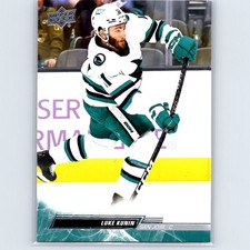 2022-23 Upper Deck Luke Kunin #612 San Jose Sharks