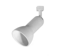 Hampton Bay 804749 White 1-Light Large Step Track Head