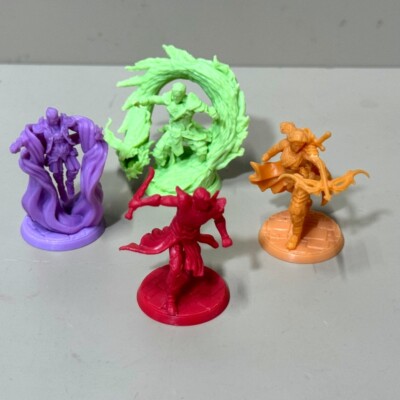 4pcs Assassain Heroes Warriors Arena the Contest Board Game Miniatures TRPG Toys