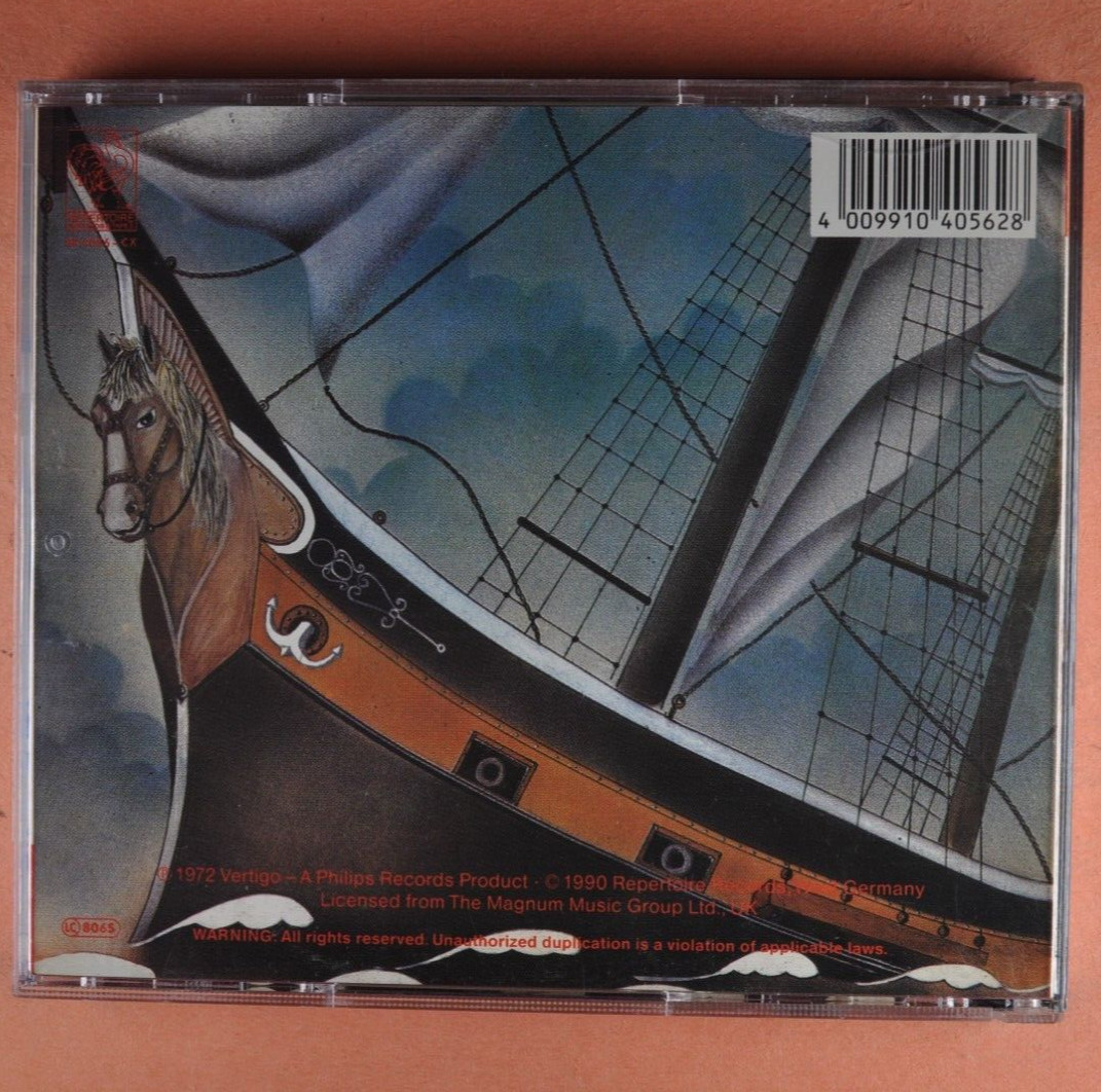 WARHORSE Red Sea HARD ROCK CD GERMAN IMPORT REPERTOIRE