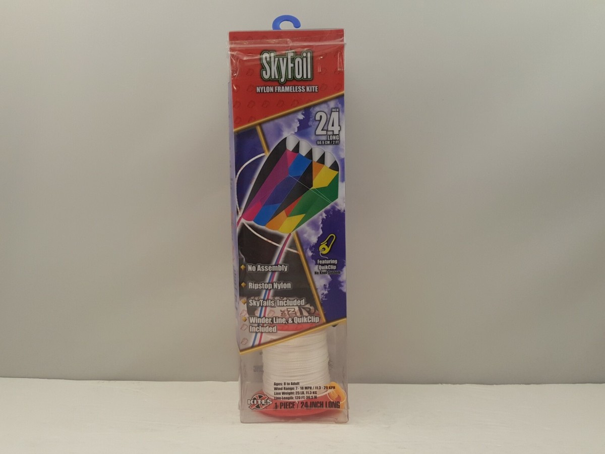 XKITES | SkyFoil Nylon Frameless Kite | 24