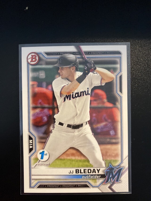 2021 Bowman Draft 1st Edition #BD17 JJ Bleday Marlins | eBay