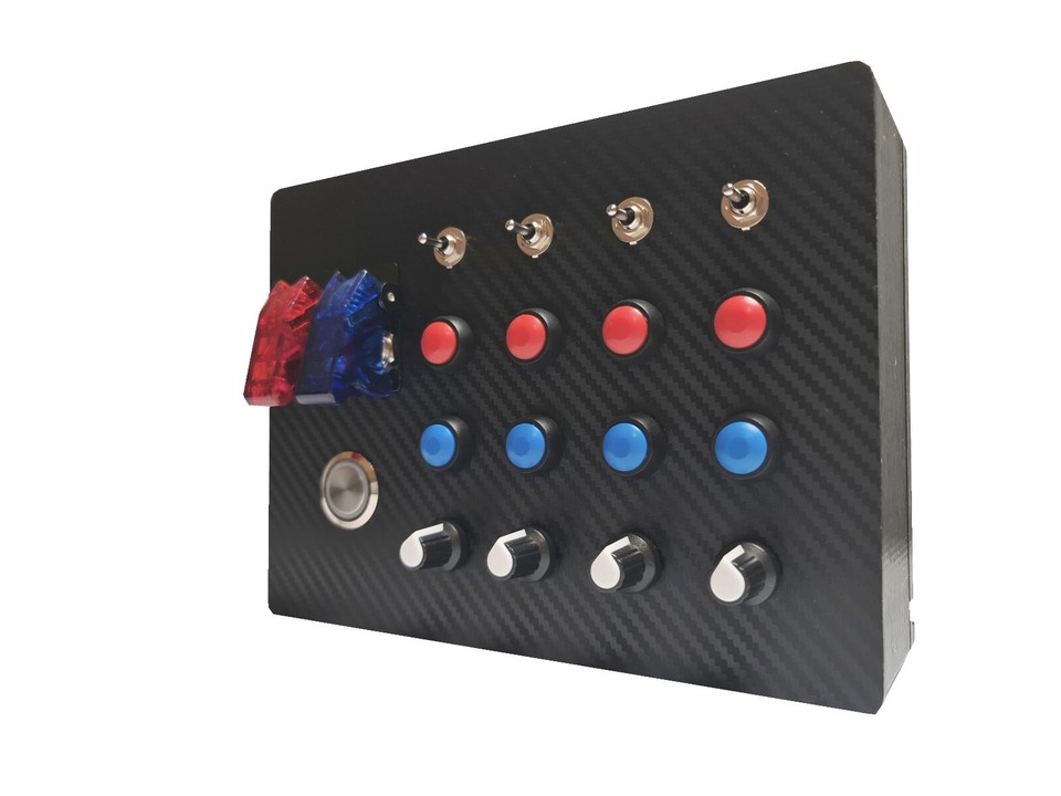 31 Functions Sim Racing/Flight Sim Button Box For PC - Horizontal | eBay