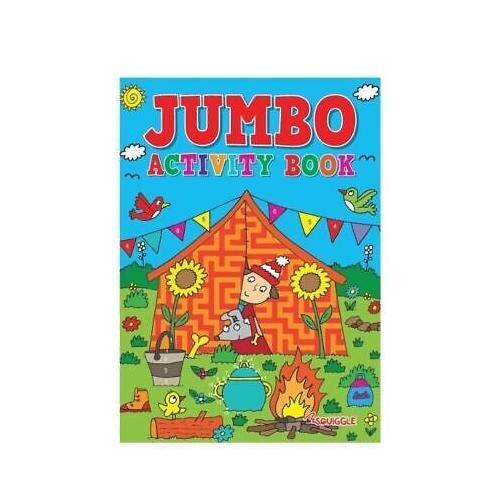 Jumbo Activity Books 2 Pack Kids Children Easy Colouring In Fun Puzzles Travel - Picture 2 of 12