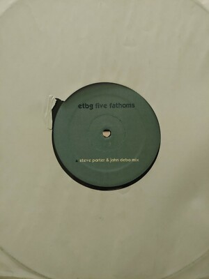 ETBG FIVE FATHOMS 12'' SINGLE LP RARE OOP LIKE NEW