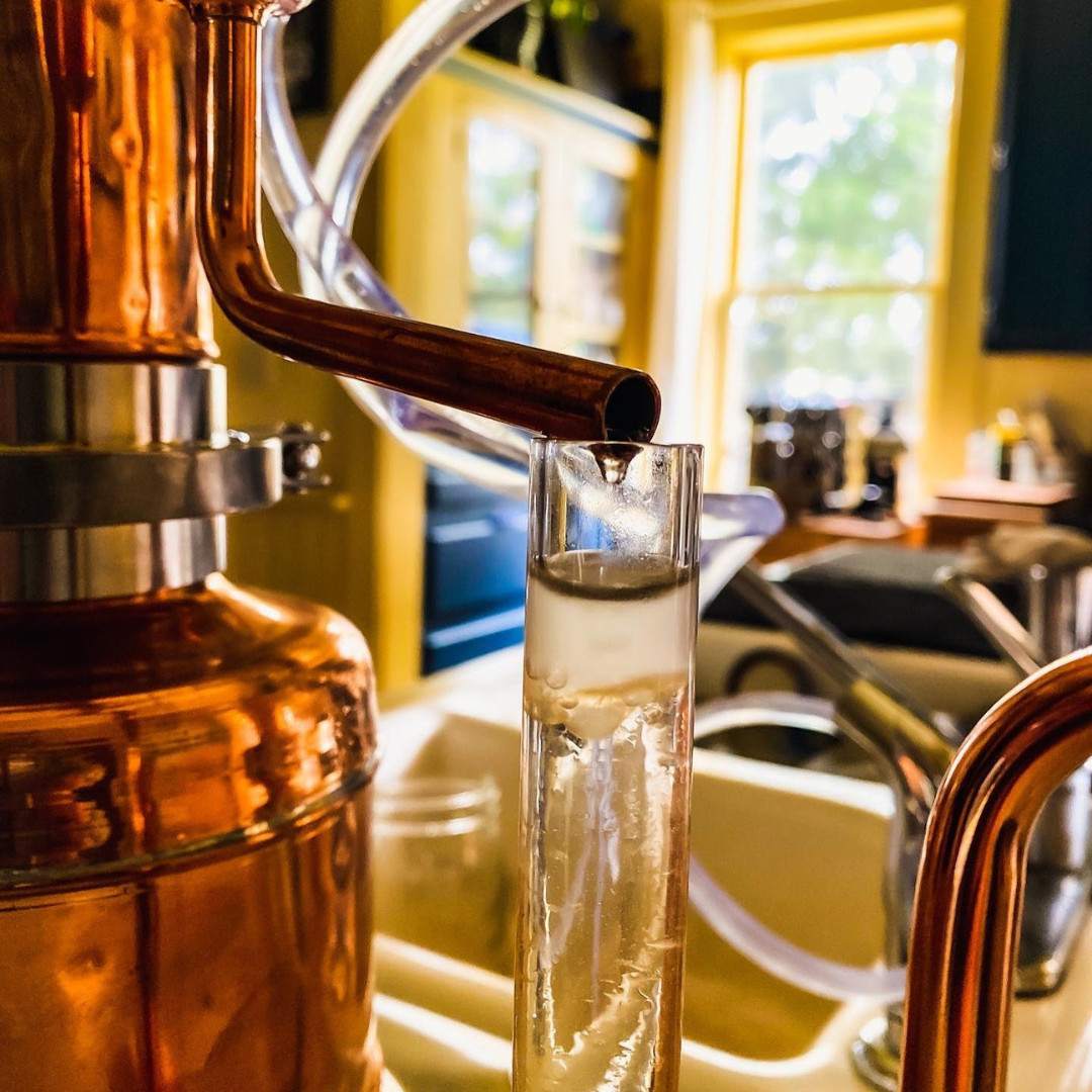 Essential Oil Distiller 0,53G (2L) | column 0,26G (1L) - Premium Kit