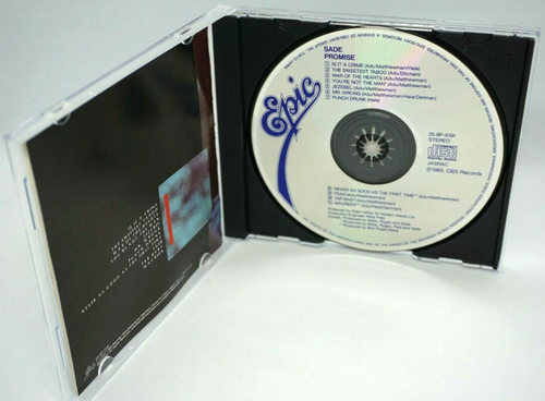 Sade : PROMISE CD Album (JAPAN 1989 PRESS - No OBI) - Sweetest Taboo - HTF - Picture 3 of 3