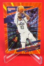 Mike Conley Orange Laser Donruss NBA Basketball Card 2021 #148 Mint