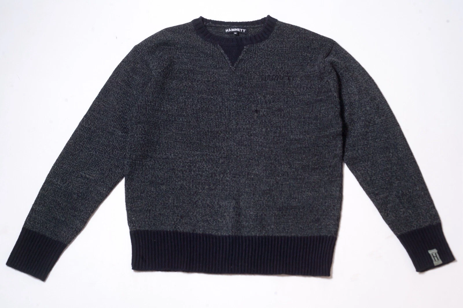 Hamnett Mens Wool Sweater Size M