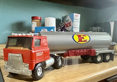 Camion Ertl International En Tôle Avec Remorque – Toys R Us – 1/24 Très Bon état