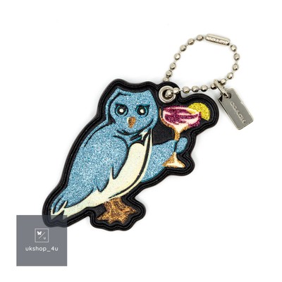 Coach Owl Key Chain / Hang Tag Party 