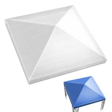 10x10' Replacement Gazebo Top Canopy Transparent Waterproof Protective CoverOnly