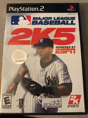 Major League Baseball 2K5 Sony PlayStation 2 PS2 Complete Used