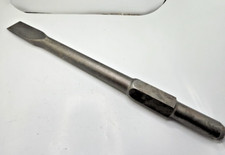 Flat Point Chisel Bit 16" Long 1.33" Chisel Dia. Demolition Hammer