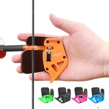 Fingerschutz Bogenschie&szlig;en Fingertab Einstellbar Rechtshand Schutzbekleidung