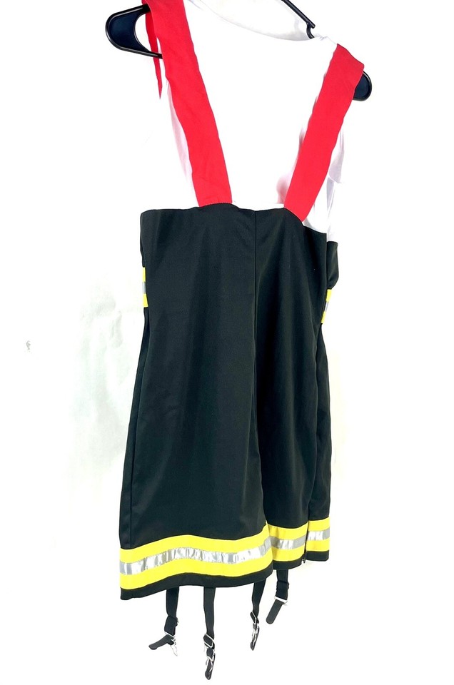 Leg Avenue Halloween Women's Backdraft Babe Sexy Fire Fighter Costume