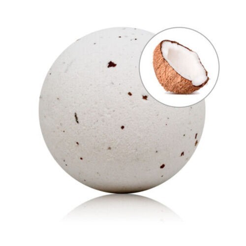 Bombe de bain parfumé noix de coco et pétale de rose - Photo 1/1